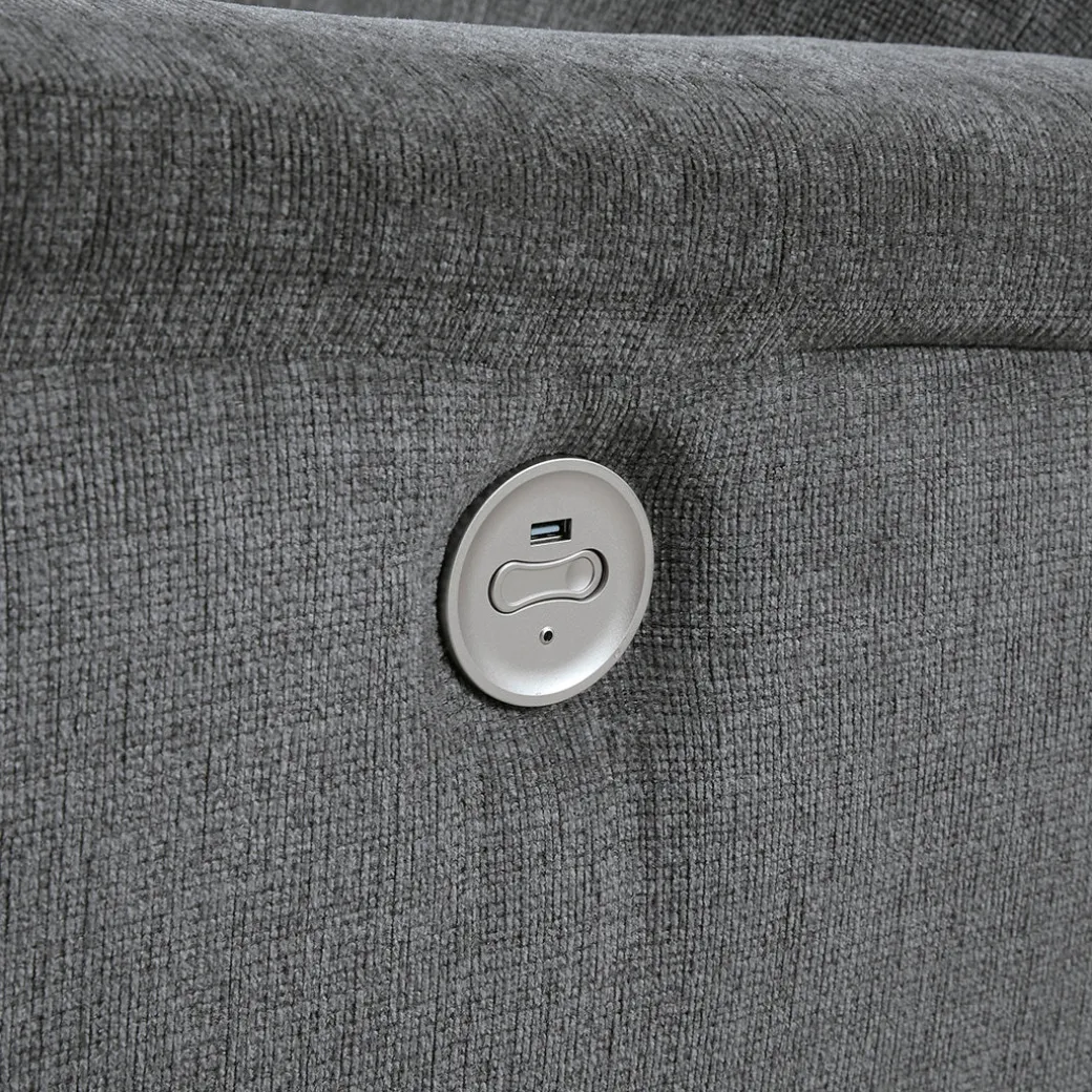 Barnsana Power Reclining Loveseat with Console