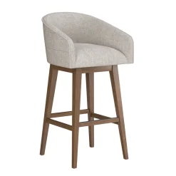 Barrel Bar Stool - Beige