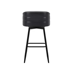 Barrel Bar Stool - Black