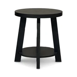 Boho Oval End Table
