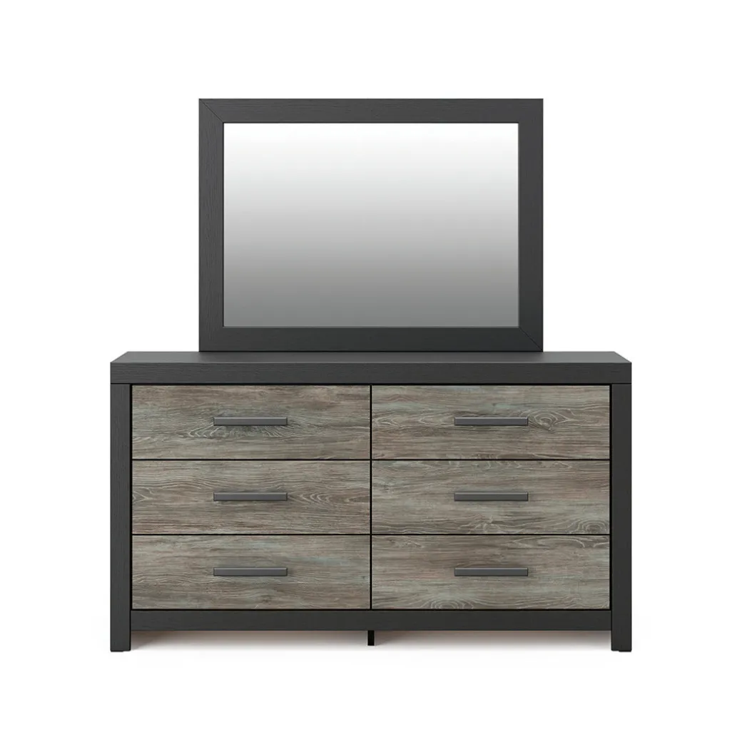 Broachmyn Black Bedroom Group with Mattress & Foundation - Queen