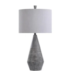 Bulwell Grey Table Lamp