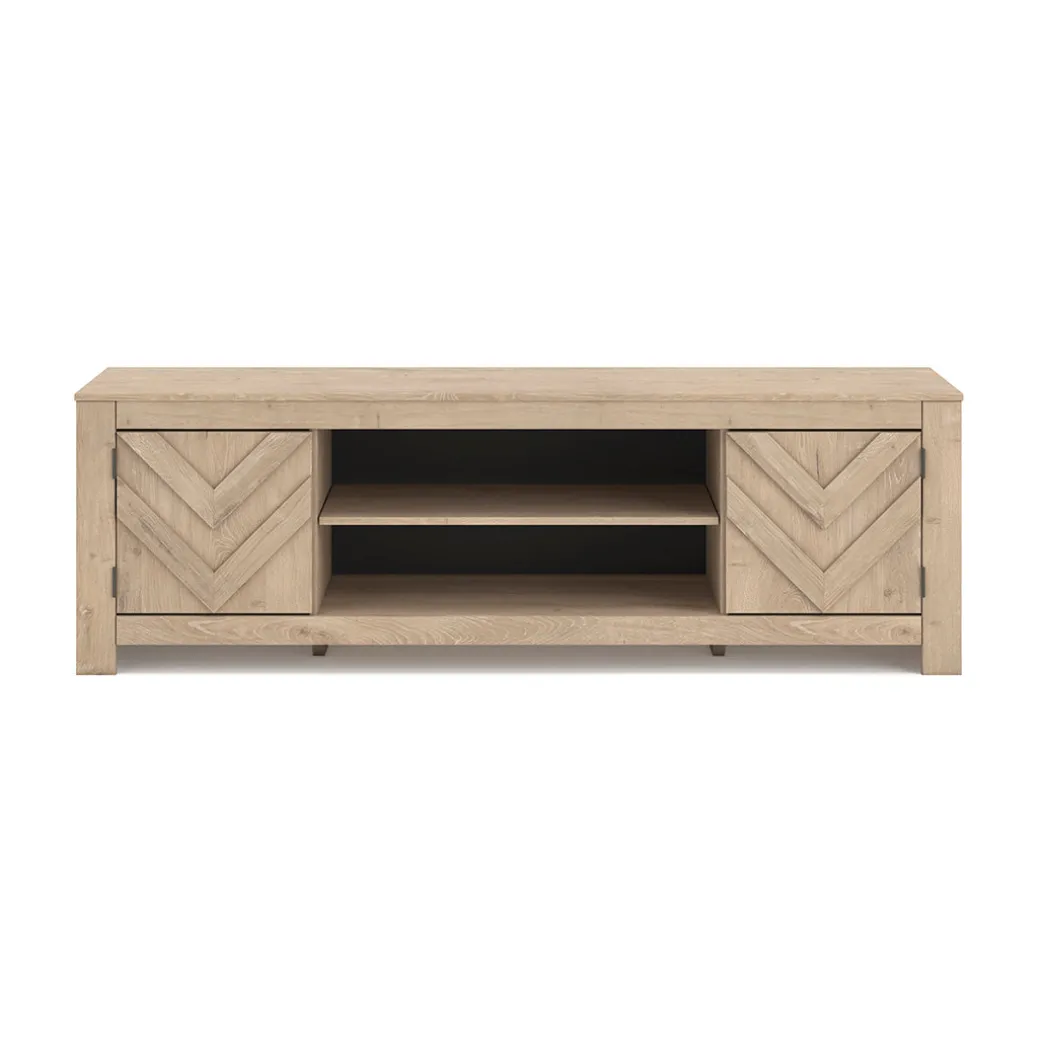 Cayboni Beige TV Stand - 71 Inches