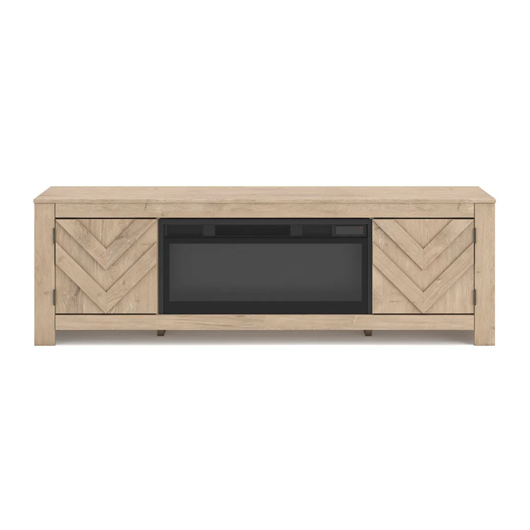Cayboni Beige TV Stand - 71 Inches