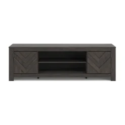 Cayboni Black TV Stand - 71 Inches
