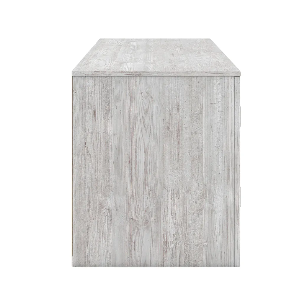 Cayboni White TV Stand - 71 Inches