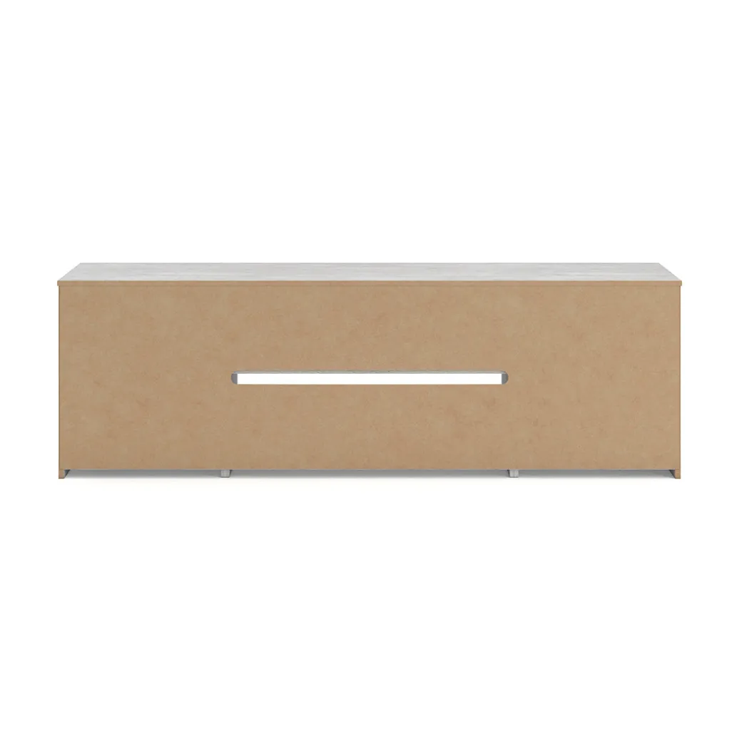Cayboni White TV Stand - 71 Inches