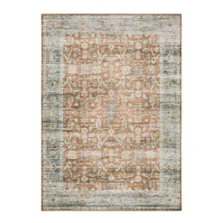 Charleston Bronze Washable Rug