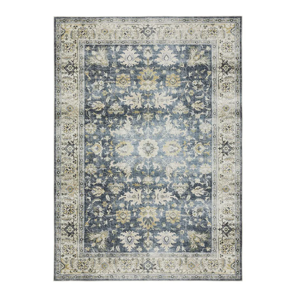 Charleston Olive Washable Rug