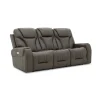 Clark Zero-G Home Theater Leather Sofa