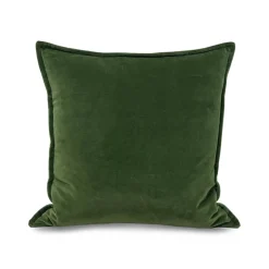 Cotton Velvet Pillow - Green