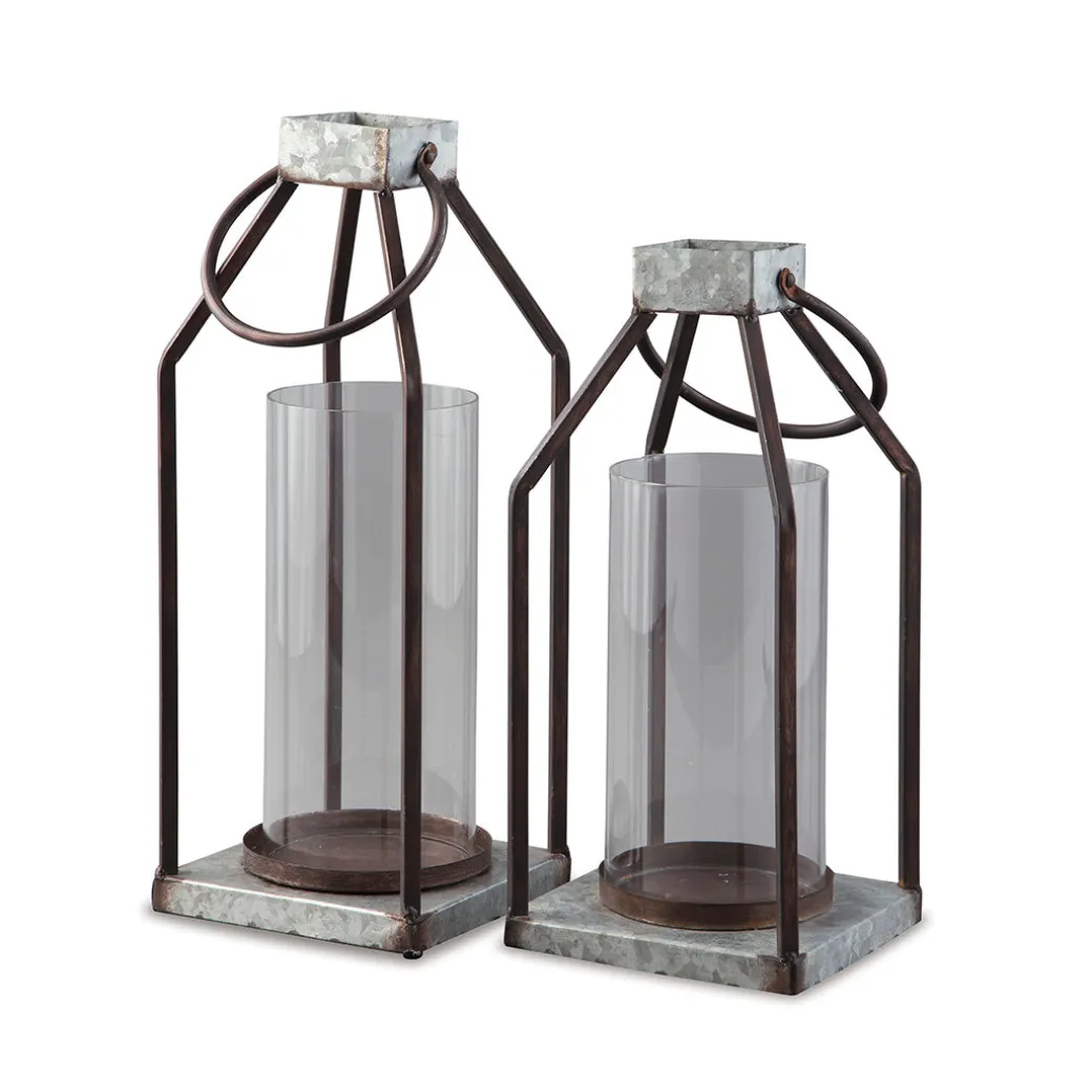 Diedrick Lanterns (Set of 2)
