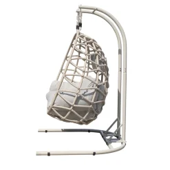 Double Basket Rope Chair
