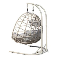 Double Basket Rope Chair