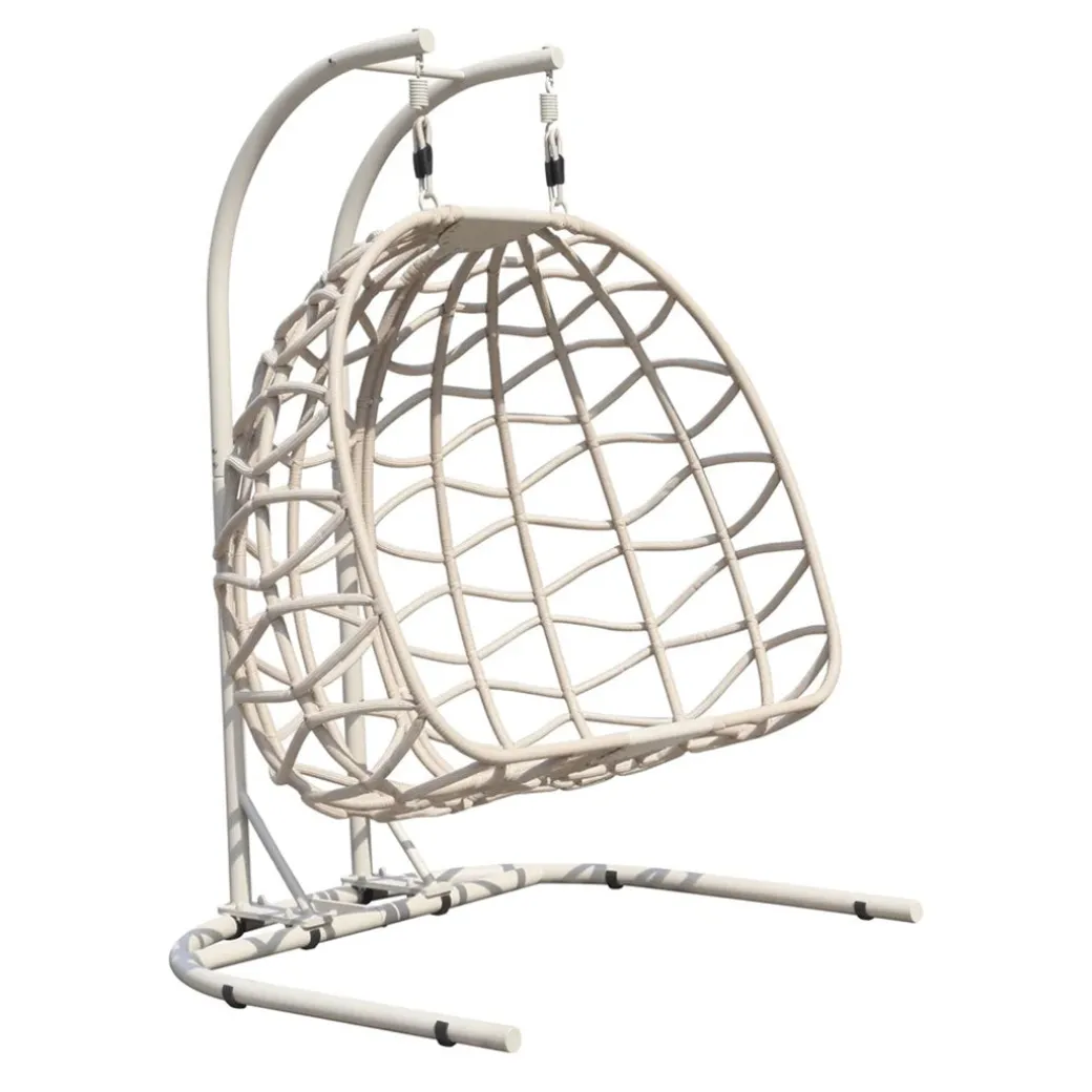 Double Basket Rope Chair