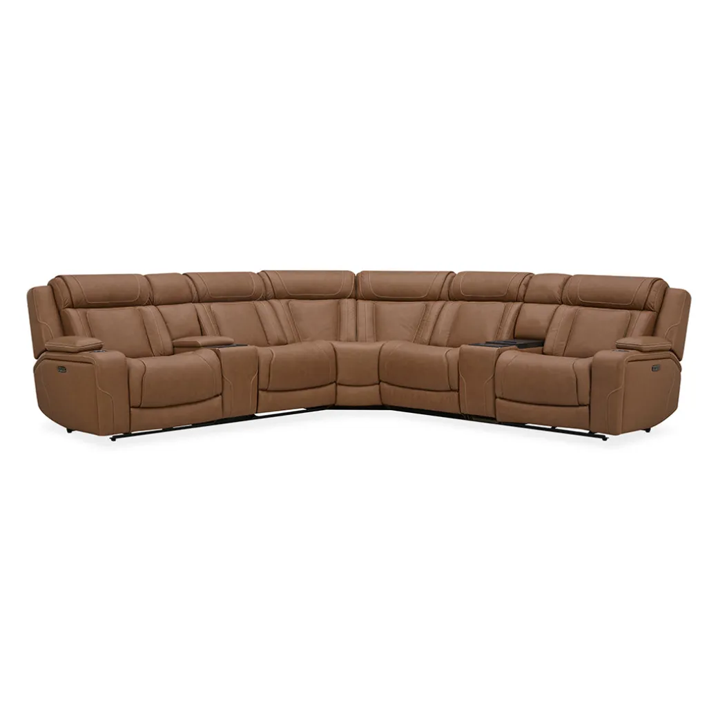 First Class Power Reclining Sectional