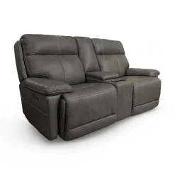 Fletcher Power Reclining Loveseat with Console