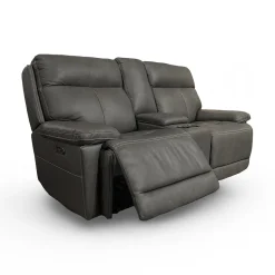 Fletcher Power Reclining Loveseat with Console