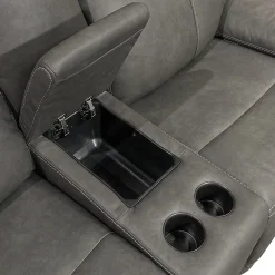 Fletcher Power Reclining Loveseat with Console