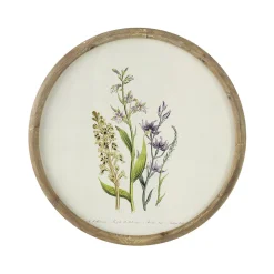 Flora Round Prints (Set of 4)