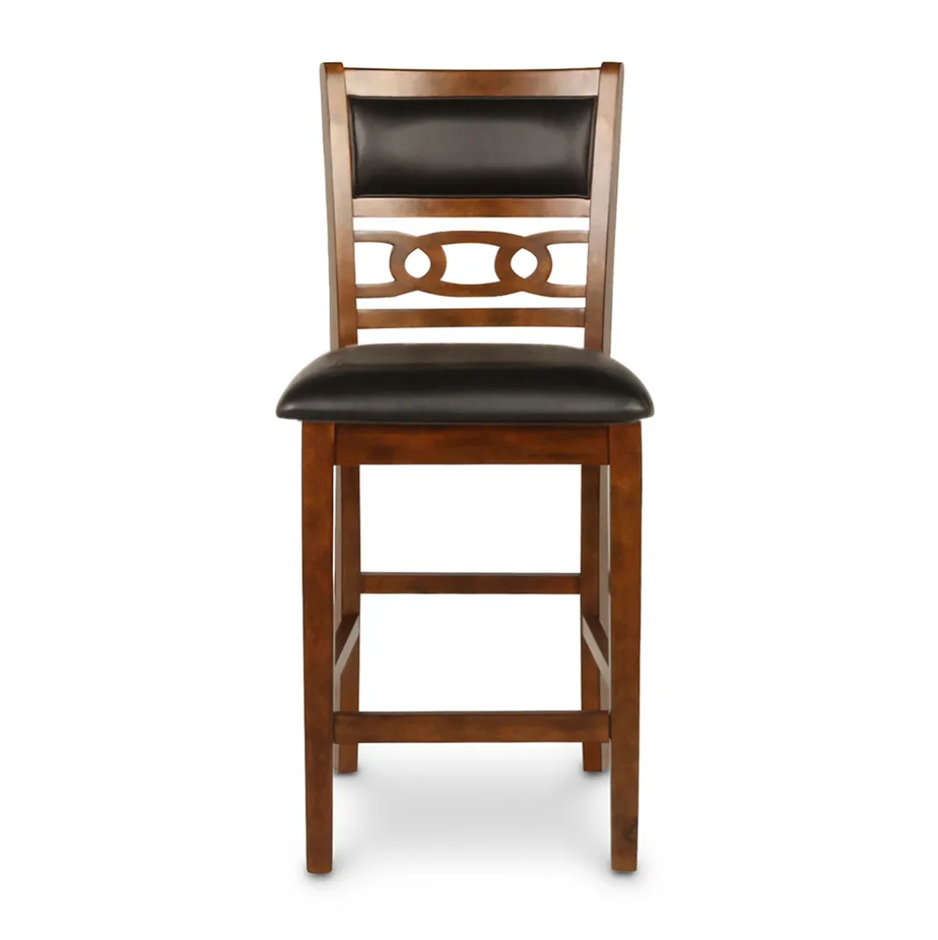Gia Counter Height Chair - Brown