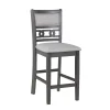 Gia Counter Height Chair - Grey