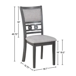 Gia Dining Chair - Grey