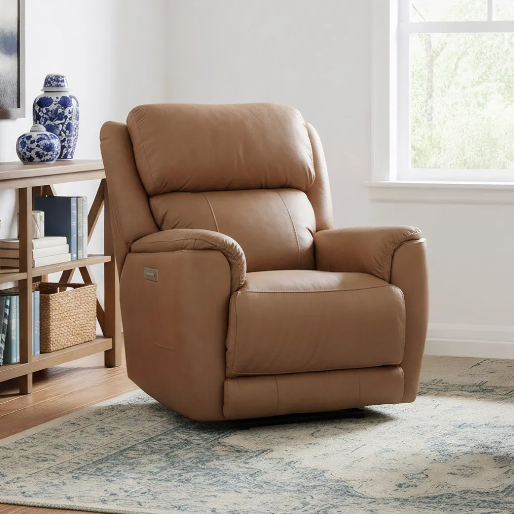 Grace Leather Zero-G Power Recliner