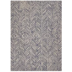 Gramercy Blue Heather Herringbone