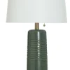 Green Ceramic Table Lamp