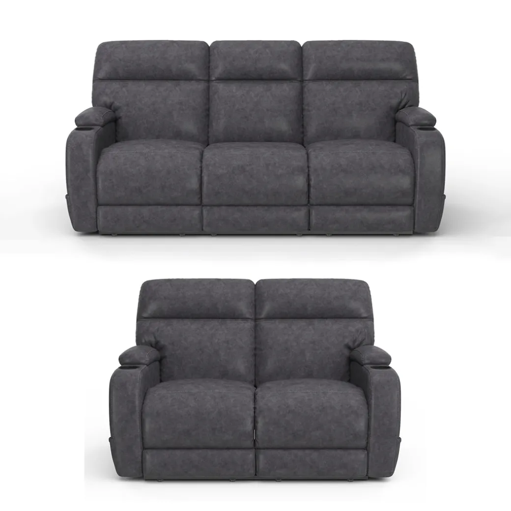Jaguar Triple Power Sofa and Loveseat