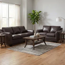 Josh Leather Loveseat