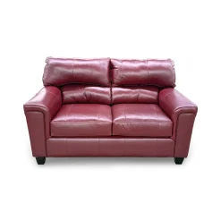 Lacey Leather Loveseat