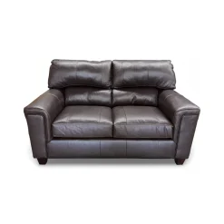 Lacey Leather Loveseat