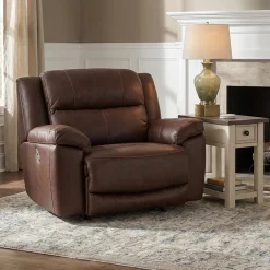 Lancaster Chair and a Half Power Recliner