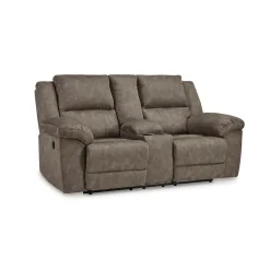 Laresview Reclining Loveseat with Console