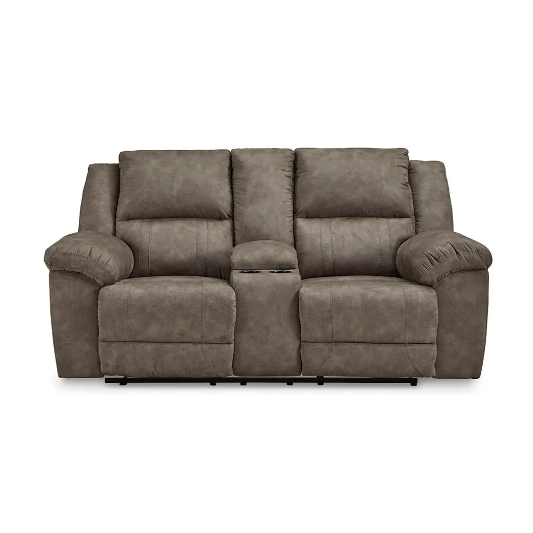 Laresview Reclining Loveseat with Console