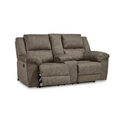 Laresview Reclining Loveseat with Console