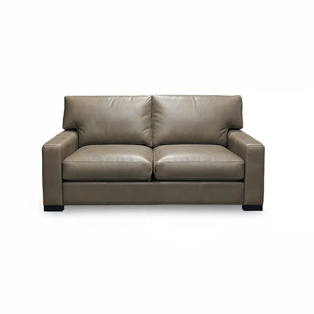 Layla Leather Loveseat