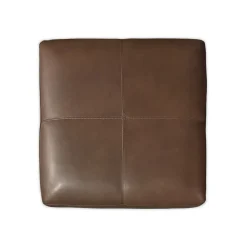 Livorno Leather Sectional II with Ottoman