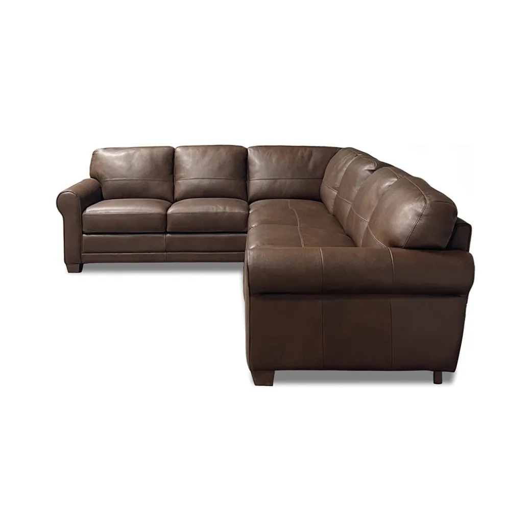 Livorno Leather Sectional II