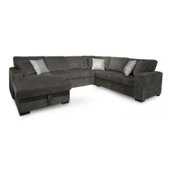 Lucy Pop Up Sectional with Storage Chaise