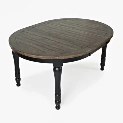 Madison County Oval Dining Table - Black