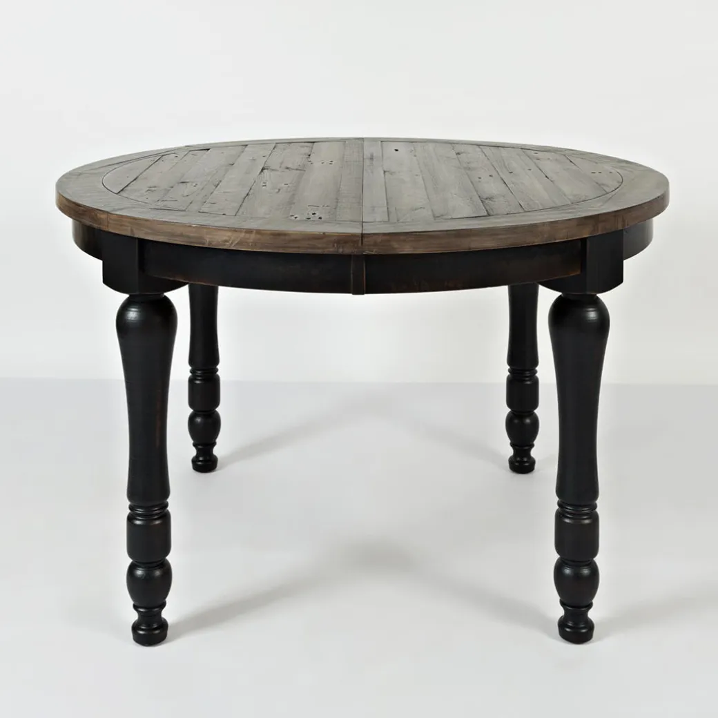 Madison County Oval Dining Table - Black