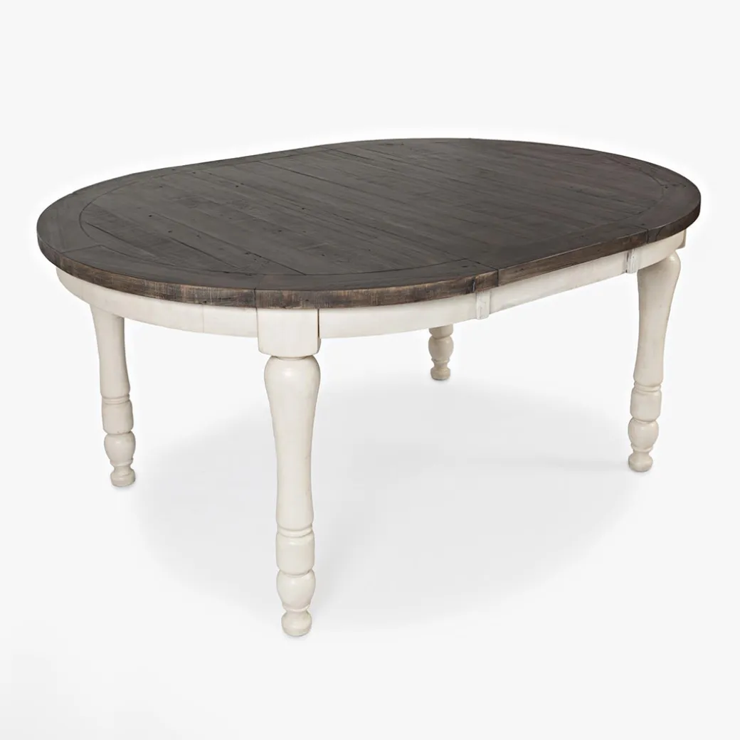 Madison County Oval Table - White