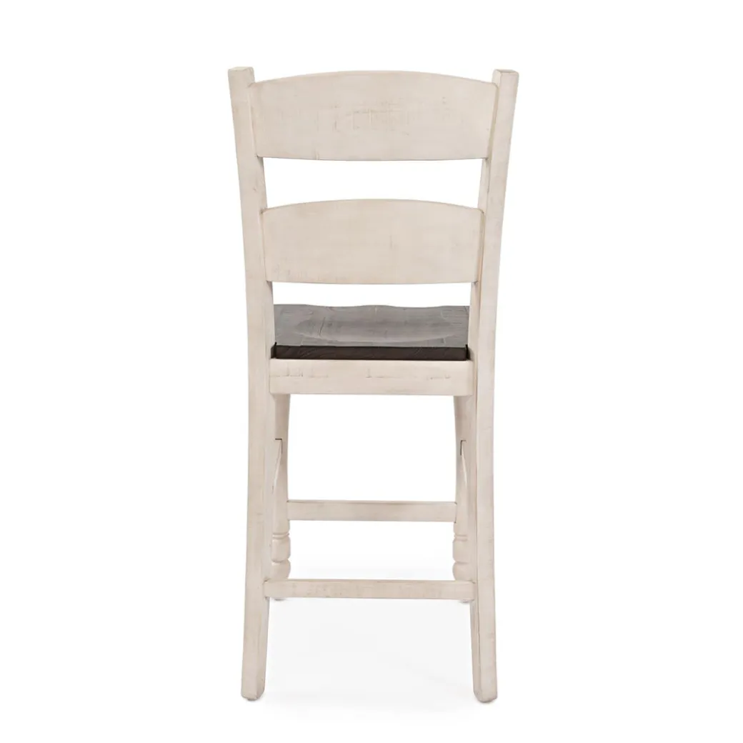Madison County Stool - White