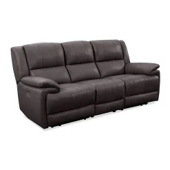 Madrid Leather Power Reclining Sofa