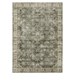 Malibu Olive Washable Rug