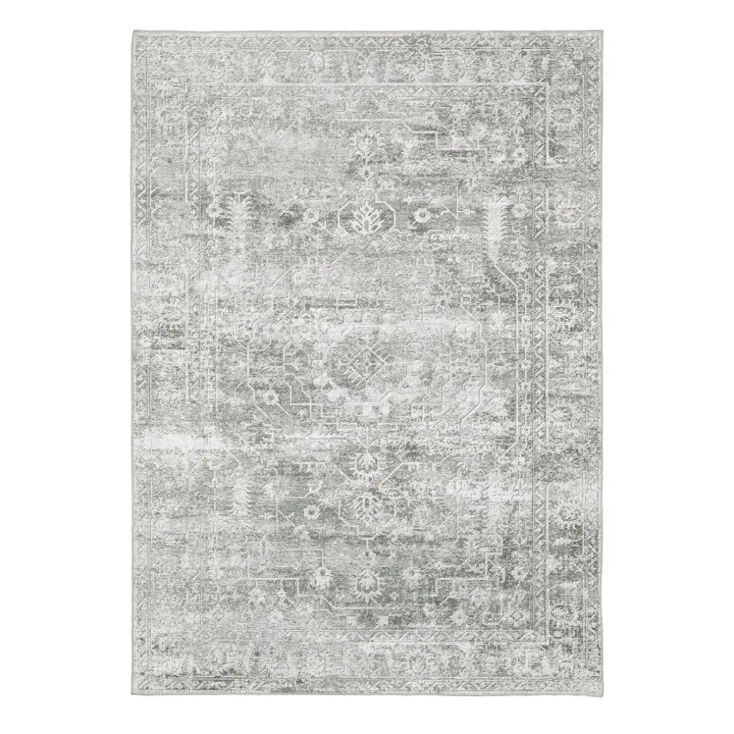 Malibu Platinum Washable Rug