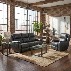 Marquis Power Sofa and Rocker Recliner
